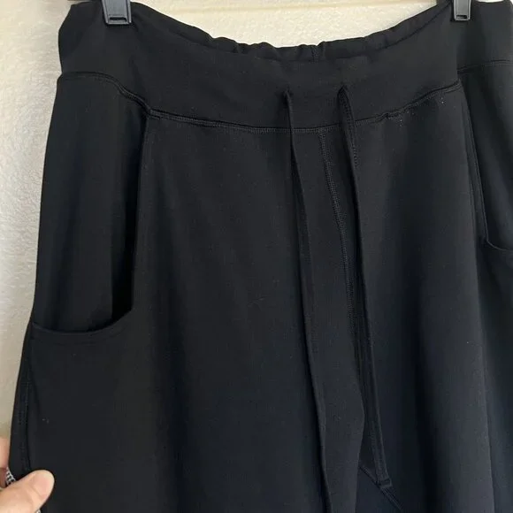 Lululemon Athletica Joggers Black Cotton Blend Sweatpants Men's Large Tall 43.5” - Picture 9 of 15